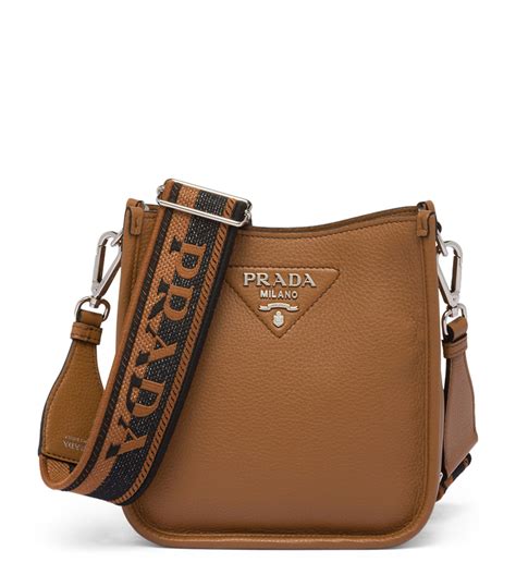 prada crossbody bag 2022|Prada brown studded crossbody bag.